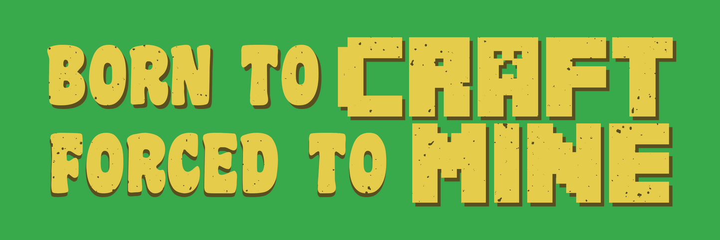Born to Craft Bumper Sticker