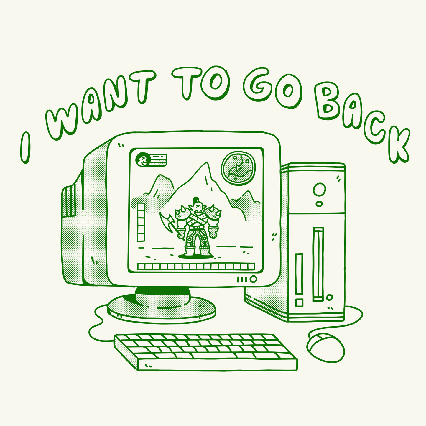 I Want to Go Back T-shirt